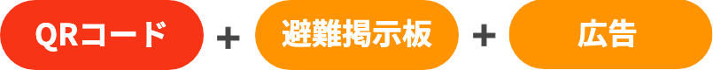 ハザード、防災マップ、避難掲示板